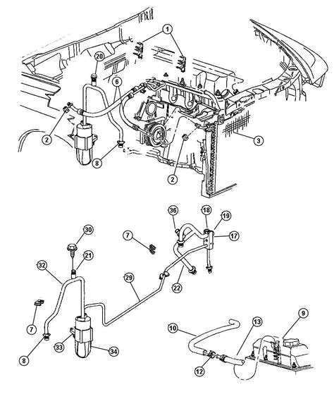 Lines & Hoses, Front fit your 2002 Dodge Durango